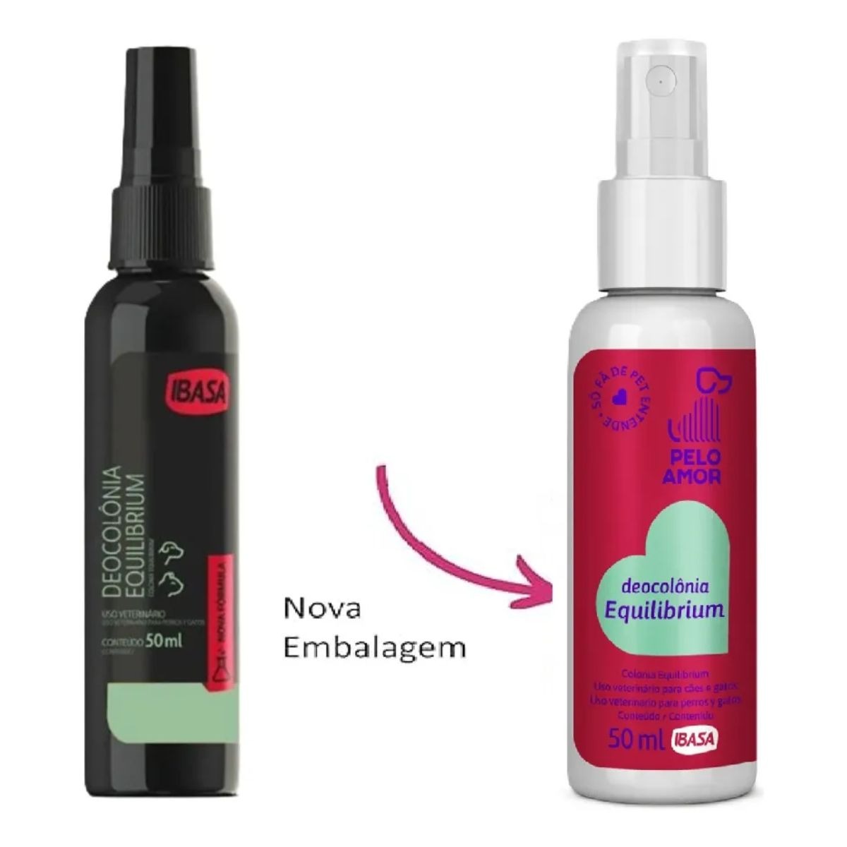 Deocolonia Equilibrium Pelo Amor 50ml Ibasa - Imagem 2