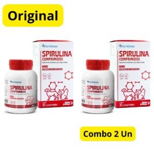 2 Spirulina 30 Comprimidos