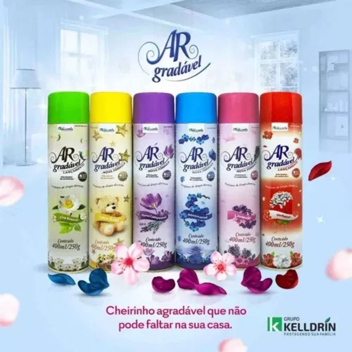 Ar Gradavel Verbena 400ml - Imagem 10