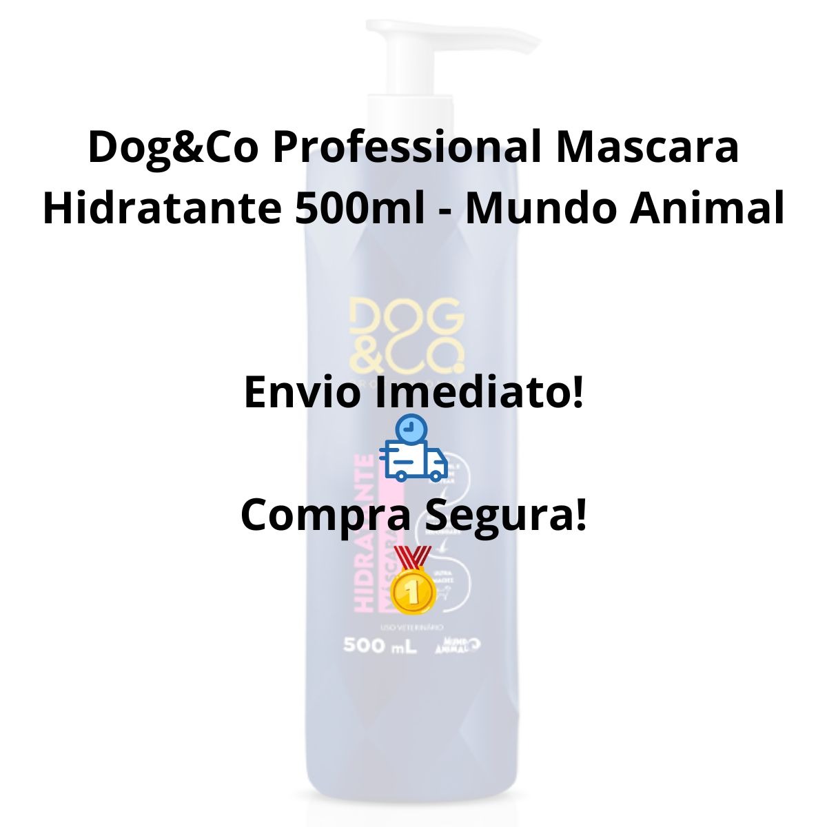 Dog&Co Professional Mascara Hidratante 500ml - Mundo Animal - Imagem 4