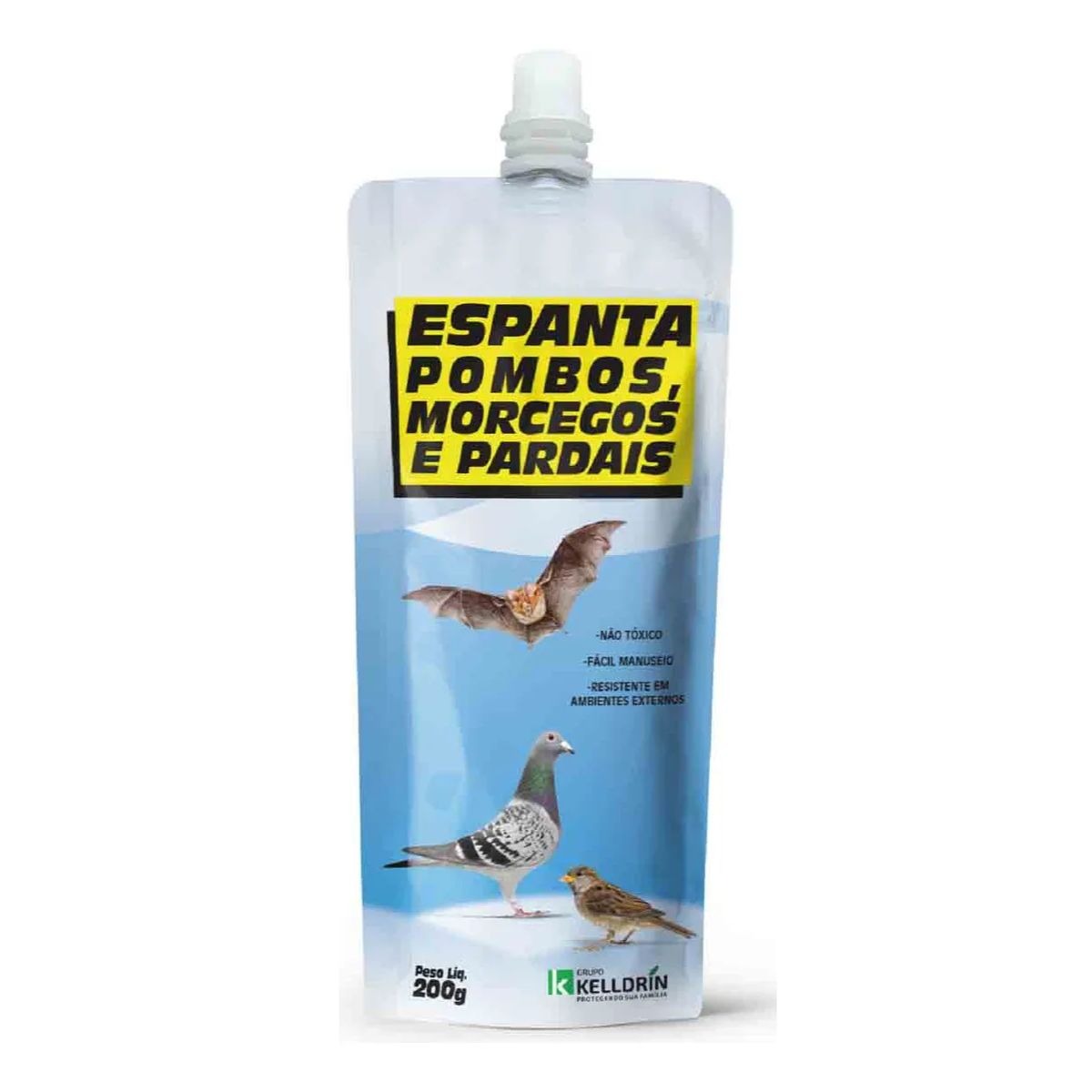 Espanta Pombos, Morcegos E Pardais (Sachê) 200g - Imagem 2