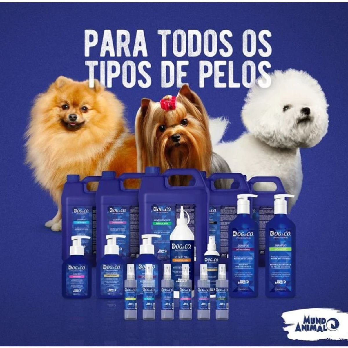 Dog&Co Shampoo Para Cão Mundo Animal Hipoalergênico 500ml - Imagem 4