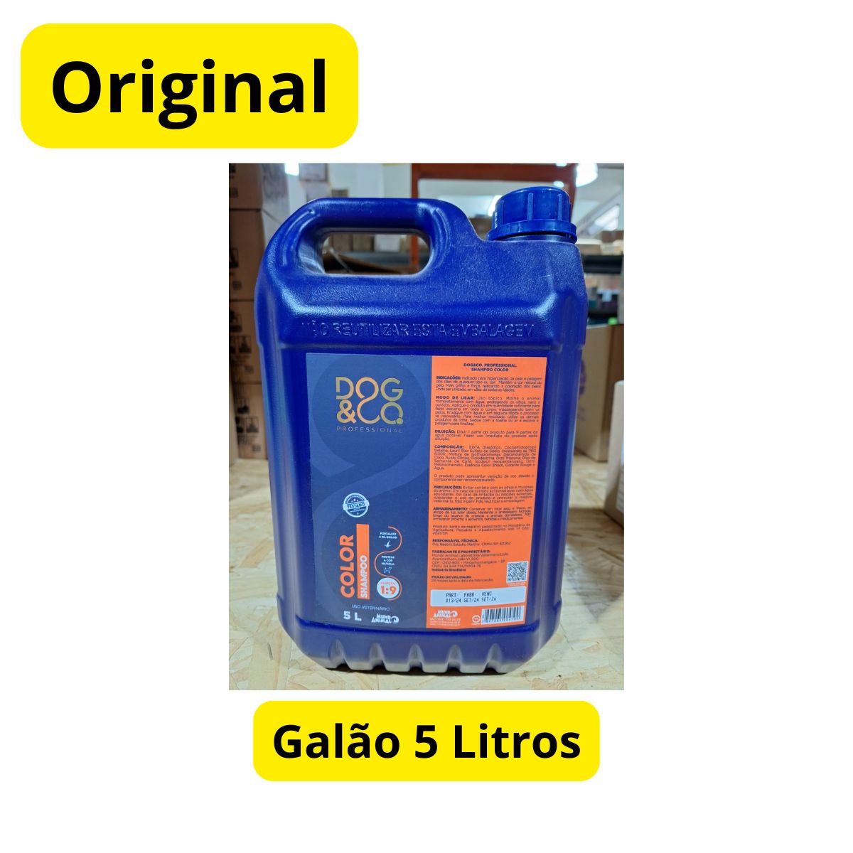 Dog&Co Professional Shampoo Color 5l - Mundo Animal