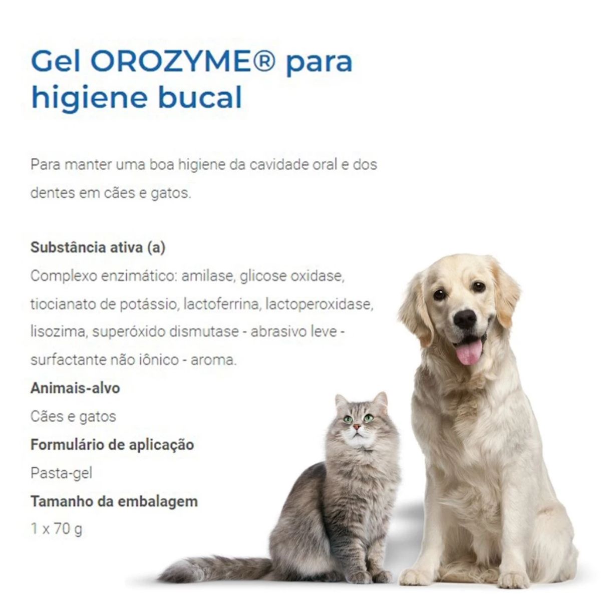 Gel Orozyme 70g - Inovet - Imagem 3
