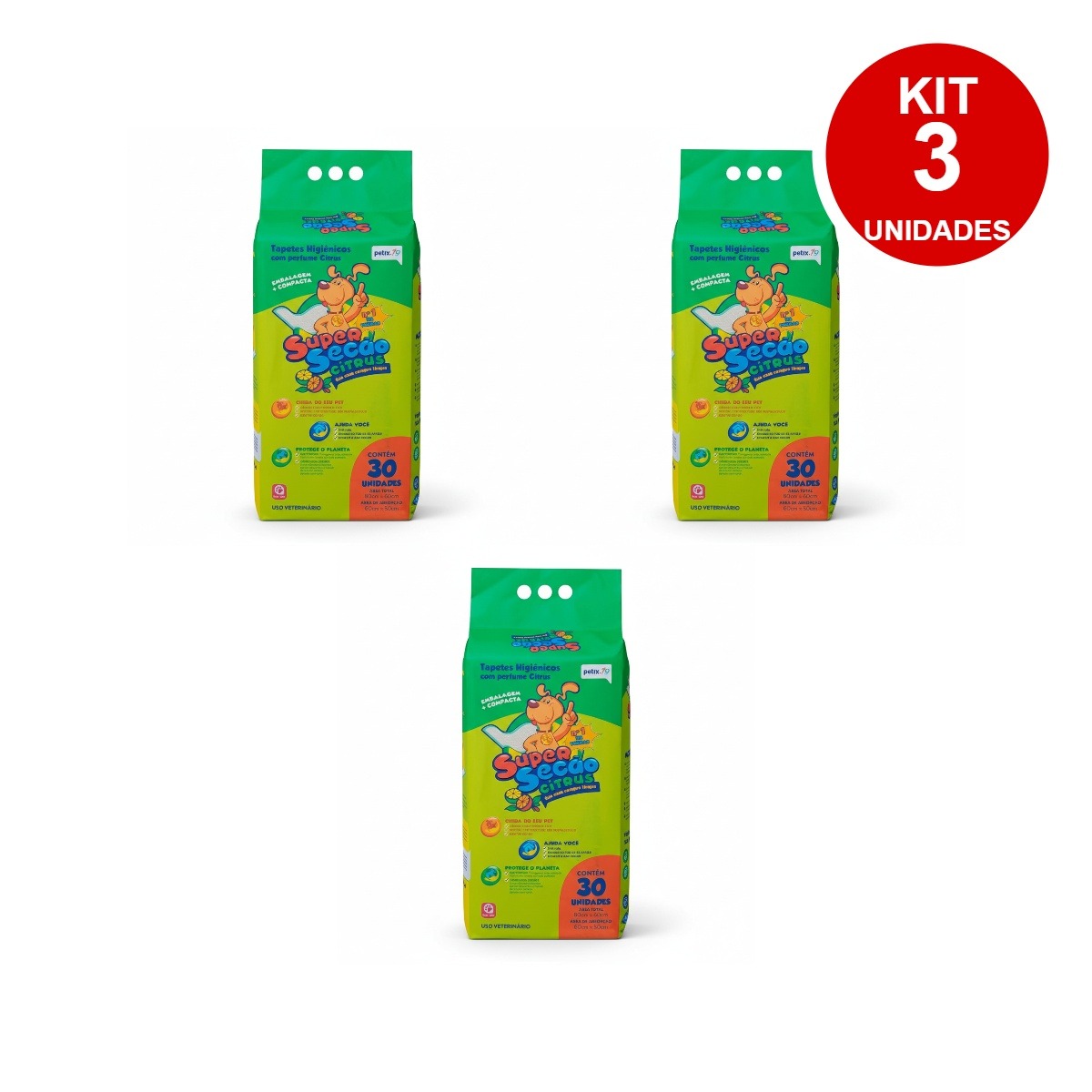 Kit 03 Super Secão Citrus 30un - Imagem 2