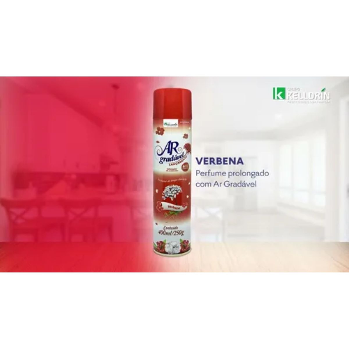 Ar Gradavel Verbena 400ml - Imagem 4