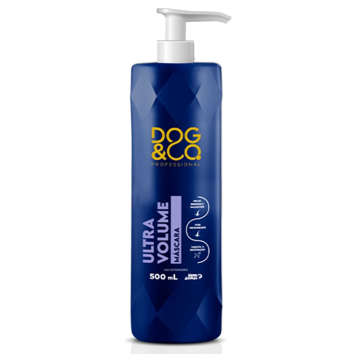 DogCo Professional Mascara Ultra Volume 500ml Mundo Animal - Imagem 2