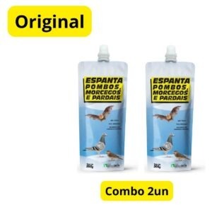 2 Espanta Pombos , Morcegos E Pardais (Sachê) 200g