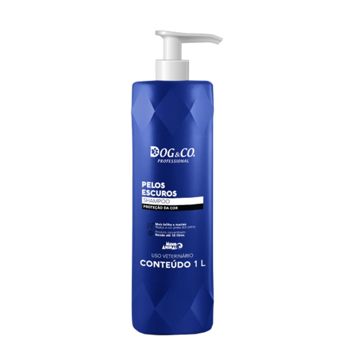 Dog&Co Professional Shampoo Pelos Escuros 1l - Mundo Animal - Imagem 2