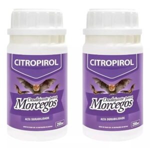 2 Citropirol 200ml - Desaloja Afasta Repele Espanta Morcegos