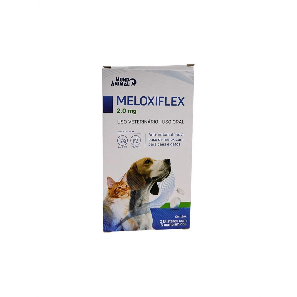 Meloxiflex 2mg - 10 Comprimidos