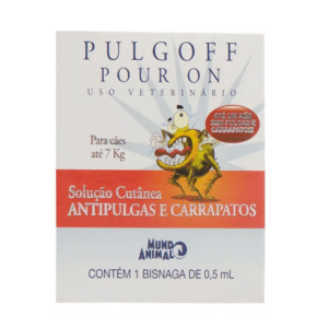 Pulgoff Pour On Até 7kg 0,5ml