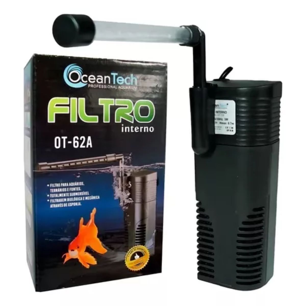 Filtro Interno Ot 062 300l/h 220v - Imagem 2