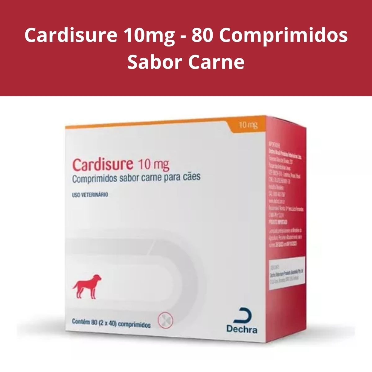 Cardisure 10mg 80cp - Imagem 2