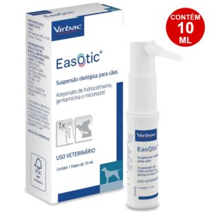 Suspensão Otológica Easotic Virbac 10ml