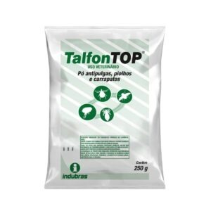 Remedio Pra Matar Las Pulgas Talfon Top 250g Cor Verde-claro
