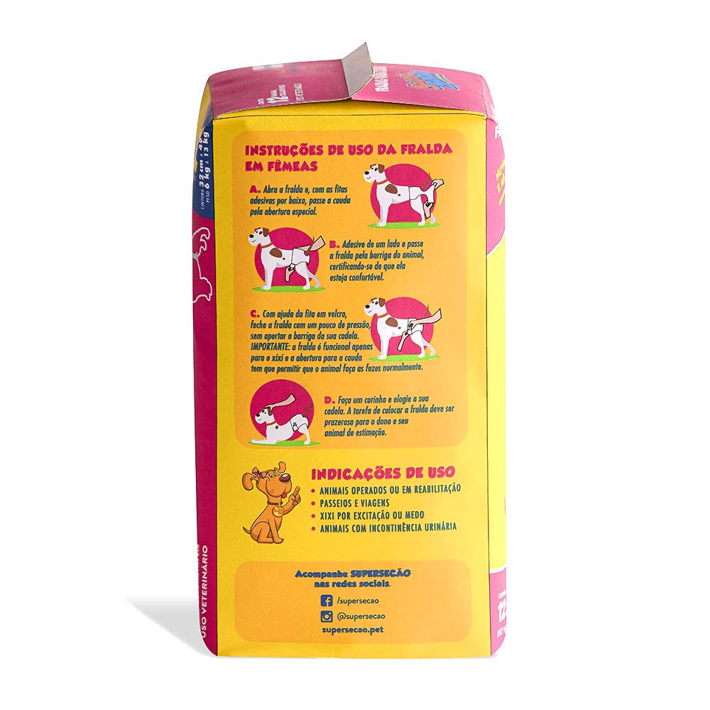 Fralda Fêmea PP - Imagem 4