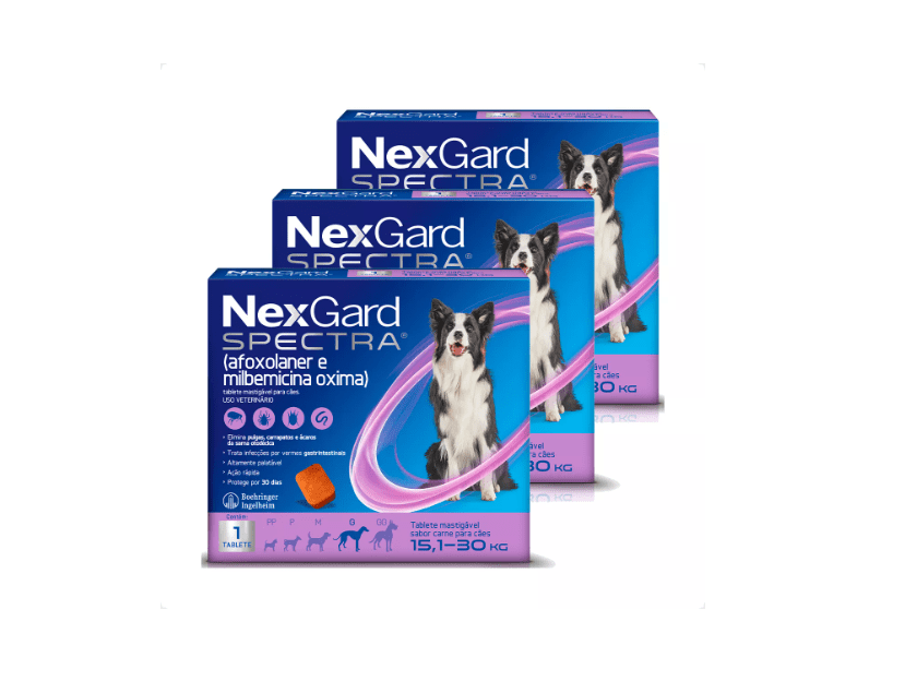 Kit 03 Nexgard Spectra G