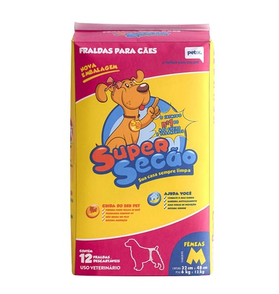 Fralda Fêmea M