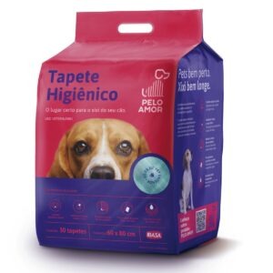 Tapete Higiênico 30un 80x60cm Pelo Amor - Ibasa