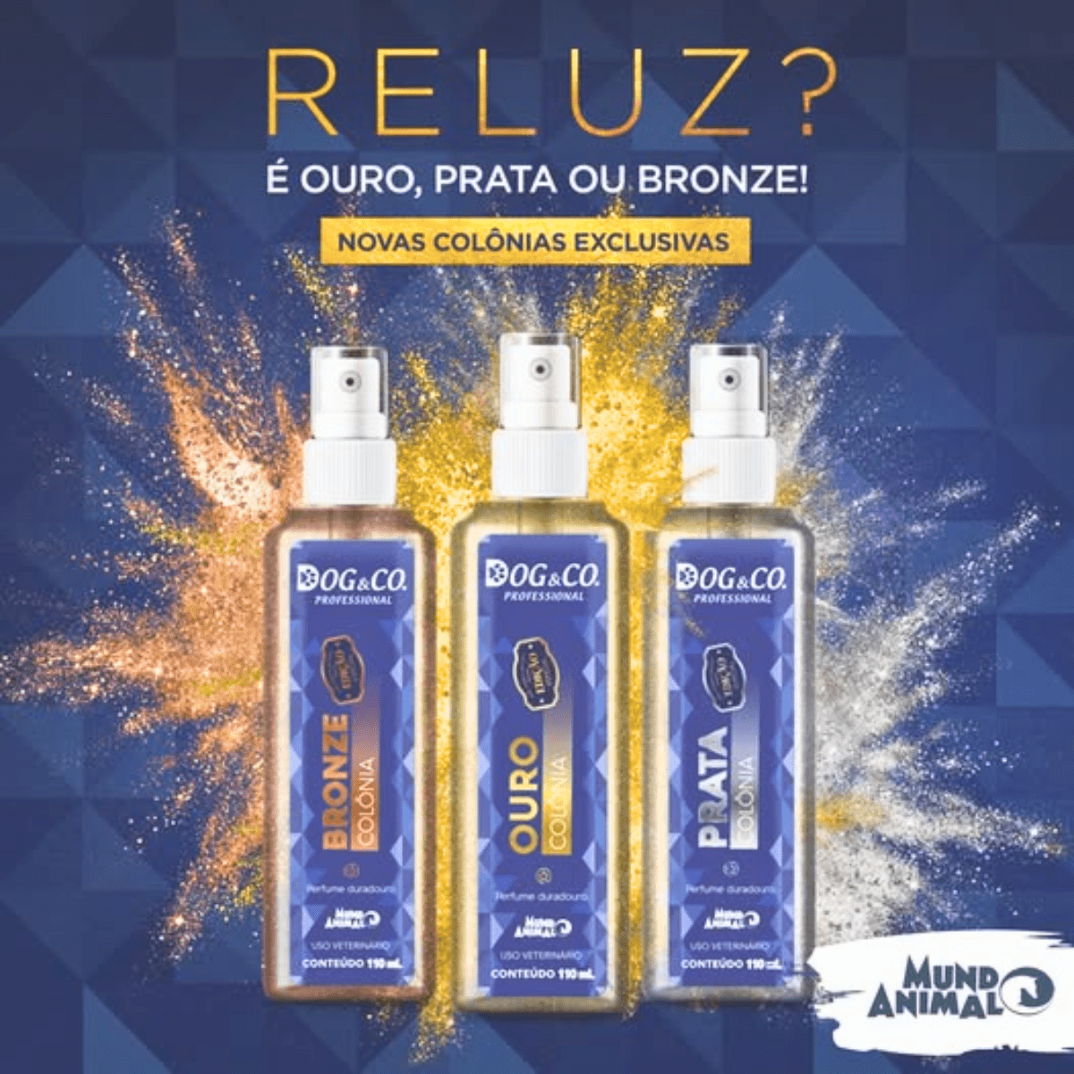 Dog & Co Profissional 500ml Colonia Ouro - Imagem 2