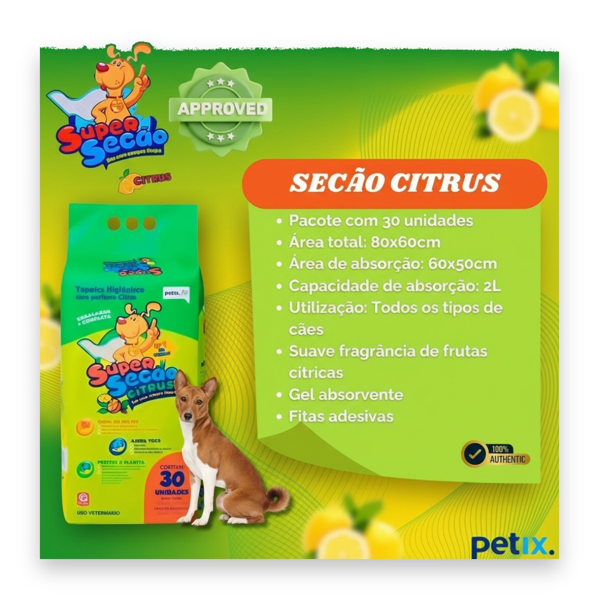 Kit 03 Super Secão Citrus 30un - Imagem 3