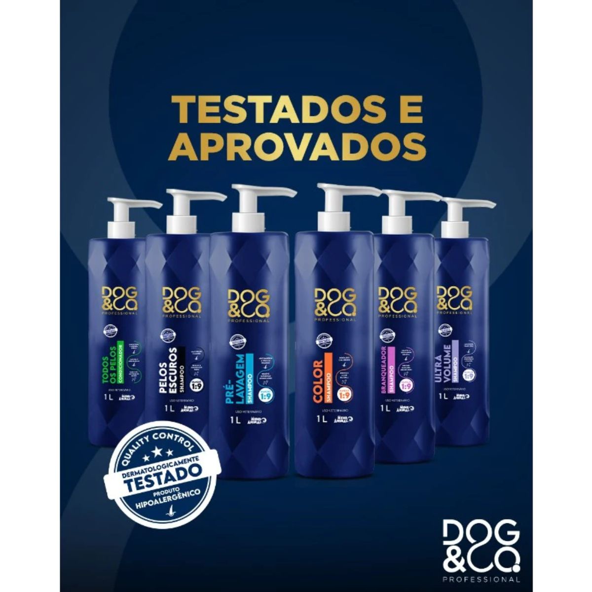 Dog&Co Shampoo Para Cão Mundo Animal Hipoalergênico 500ml - Imagem 2