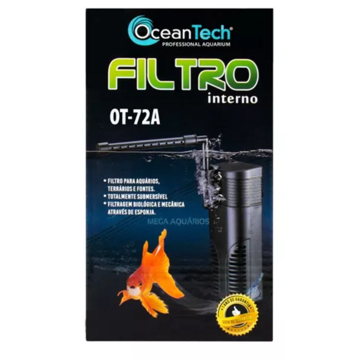 Filtro Interno Ot 72a 350l/h 3w 220v