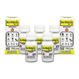 5 Un Kelldrin Sc 25 30ml Mata Baratas Aranhas Escorpiões