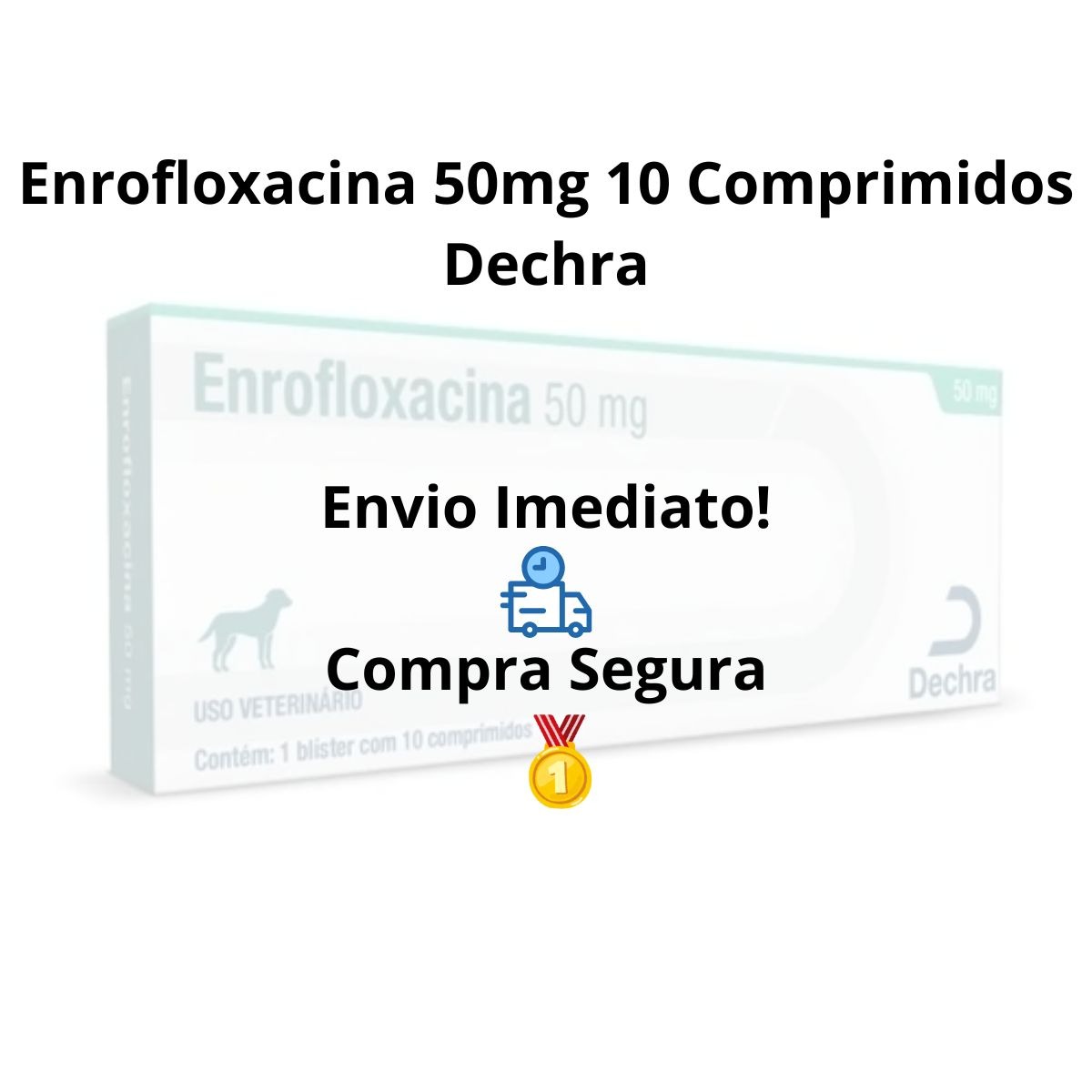 Enrofloxacina 50mg 10cp - Imagem 4
