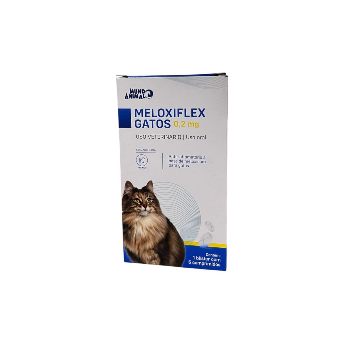 Meloxiflex Gatos 0,2mg - 10 Comprimidos