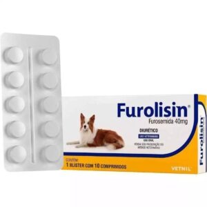 Furolisin 40mg - 10 Comprimidos - Vetnil