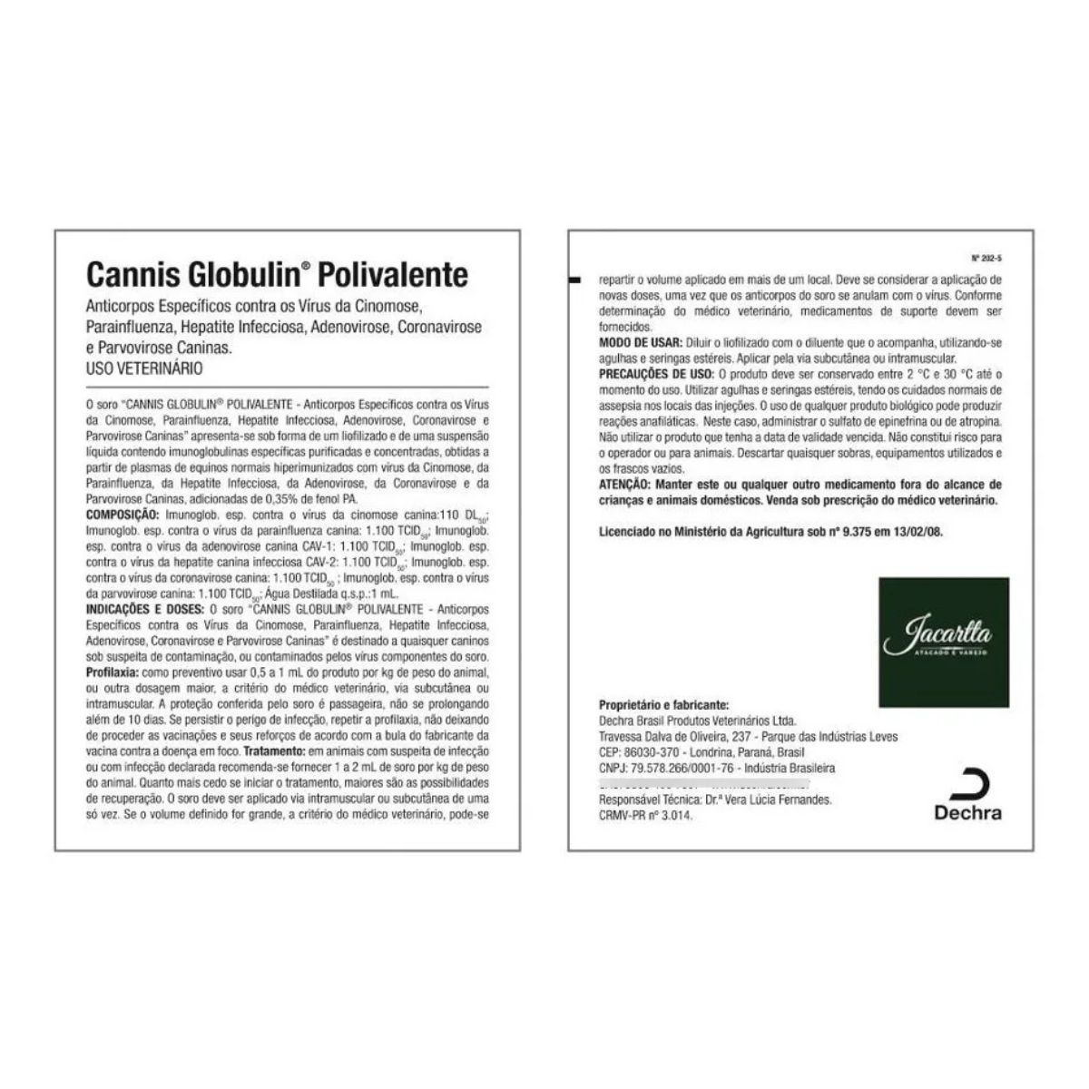 Cannis Globulin 5ml - Imagem 3