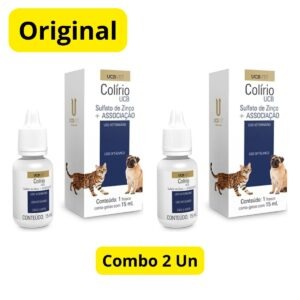 2 Colirio Ucbvet 15ml