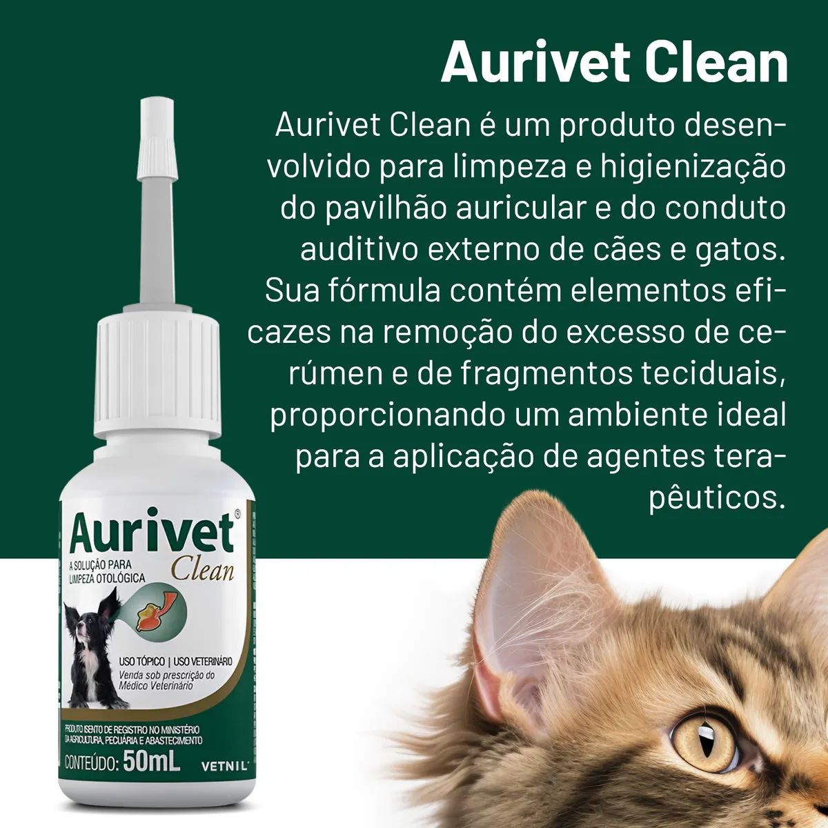 Aurivet Clean PH Neutro 50ml - Imagem 6