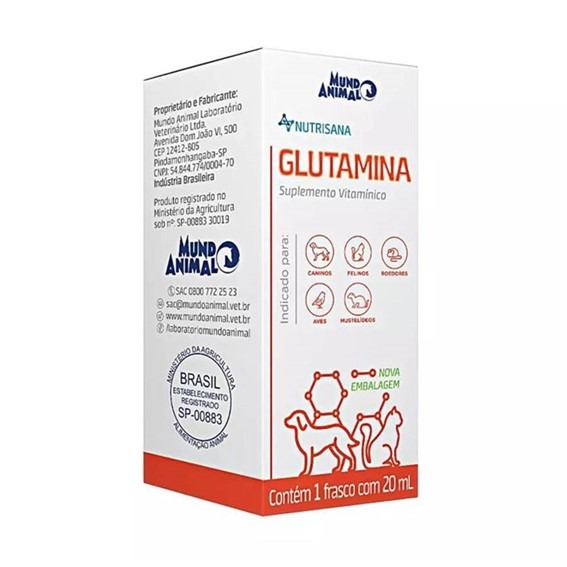 Glutamina 20ml - Imagem 3