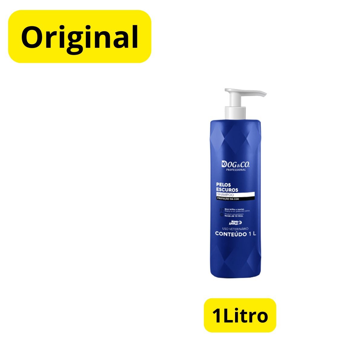Dog&Co Professional Shampoo Pelos Escuros 1l - Mundo Animal