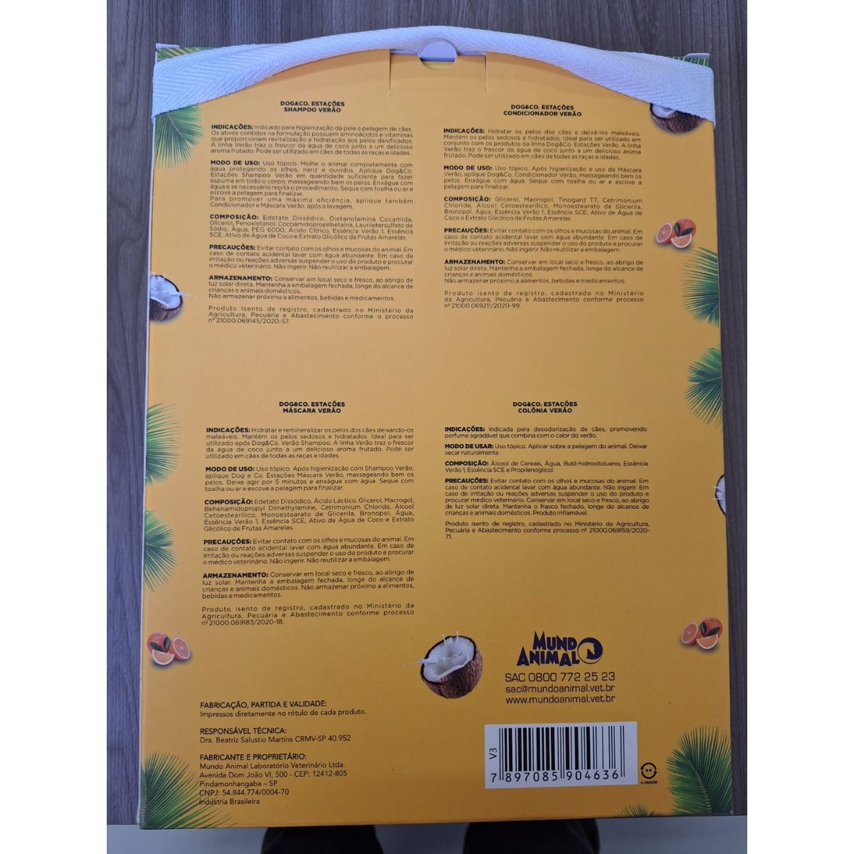 Combo Dog&Co Estações Verão - Mundo Animal - Imagem 3