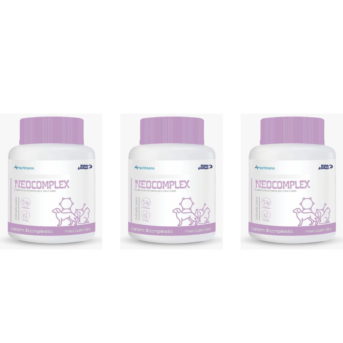 Kit 03 Neocomplex 30cp - Imagem 2