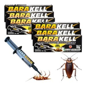 6 Barakell Gel 10g Eficaz Contra Baratas - Kelldrin