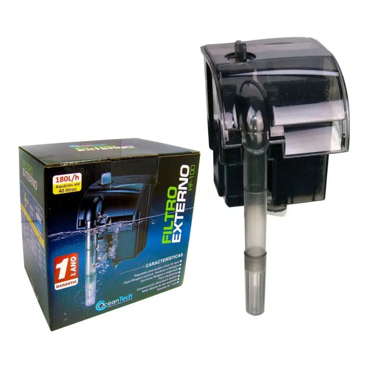 Filtro Externo HF-100 Ocean Tech 180L/H 127V - Ocean Tech - Imagem 7