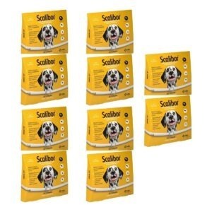 Kit 10 Scalibor Cães Grandes 65cm - MSD