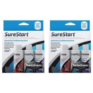 2 Kits Sure Start Pack 3-100ml -  Seachem