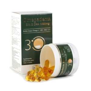 Omegaderm 30% 500mg EPA E DHA 30 Capsulas - Inovet