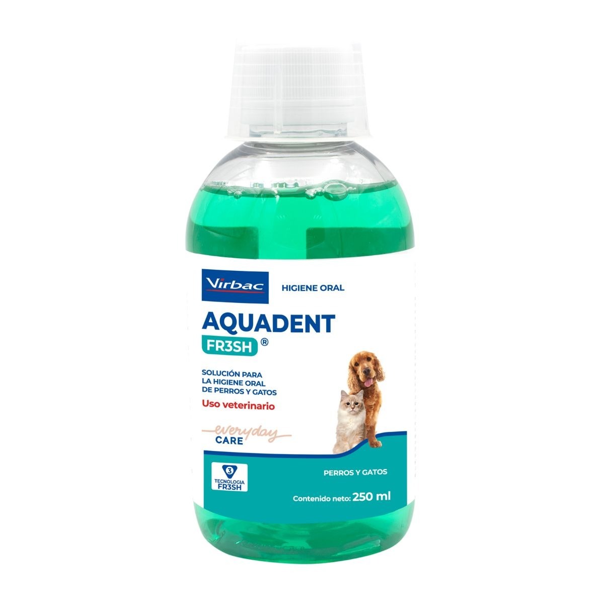 Kit 1 Aquadent 250ml + 1 Pasta Cet Enzimatica 70g - Virbac - Imagem 4