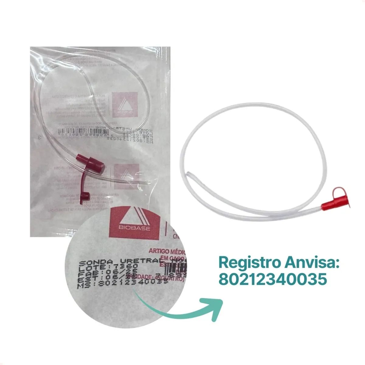 200 Sonda Uretral N°06 - Biobase - Imagem 6