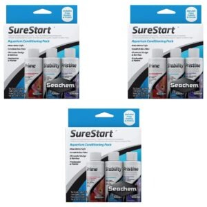 3 Kits Sure Start Pack 3-100ml -  Seachem