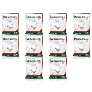 10 Mebendazole Vetnil Aves 30g - Vetnil