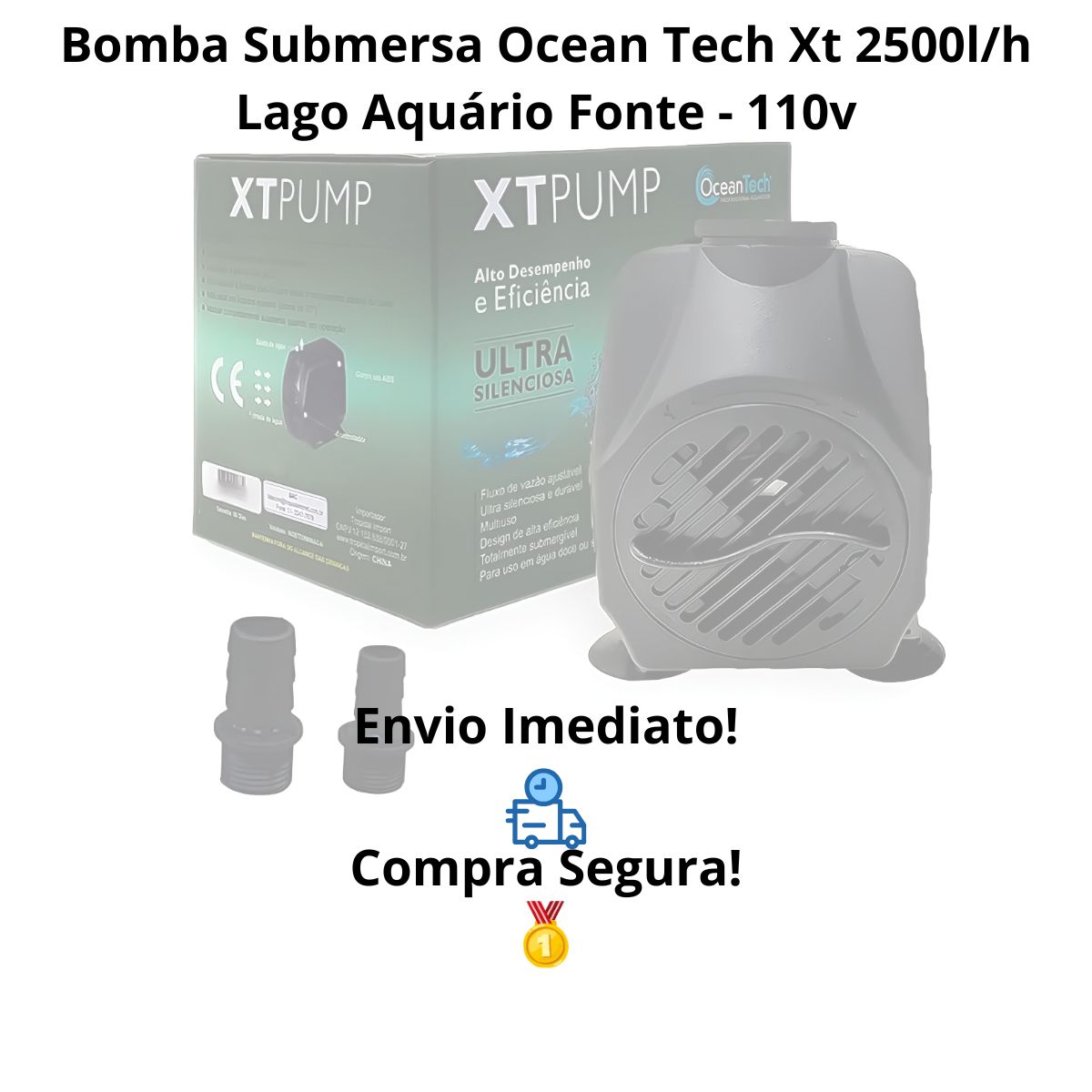 Bomba Submersa XT 2500 127v - Imagem 9