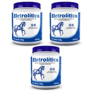 3 Eletrolítico 650g Em Pó - Vetnil